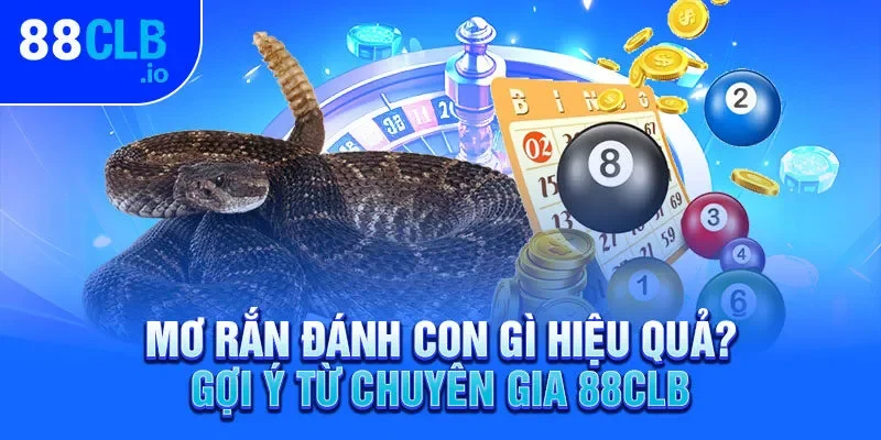 Mơ Rắn Đánh Con Gì Hiệu Quả? Gợi Ý Từ Chuyên Gia 88CLB